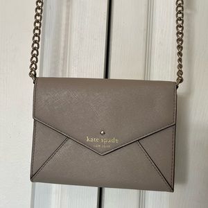 Kate Spade leather envelope crossbody bag